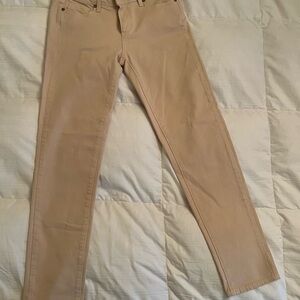 PAIGE Beige Skinny Jeans Size 26 Size 28 MINT DNM208 SAND